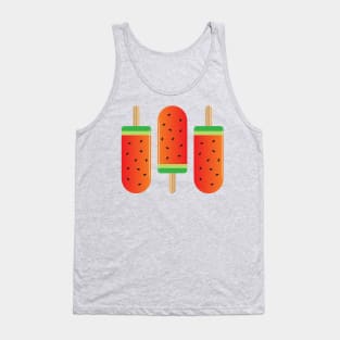 Watermelon Ice Lollies Tank Top